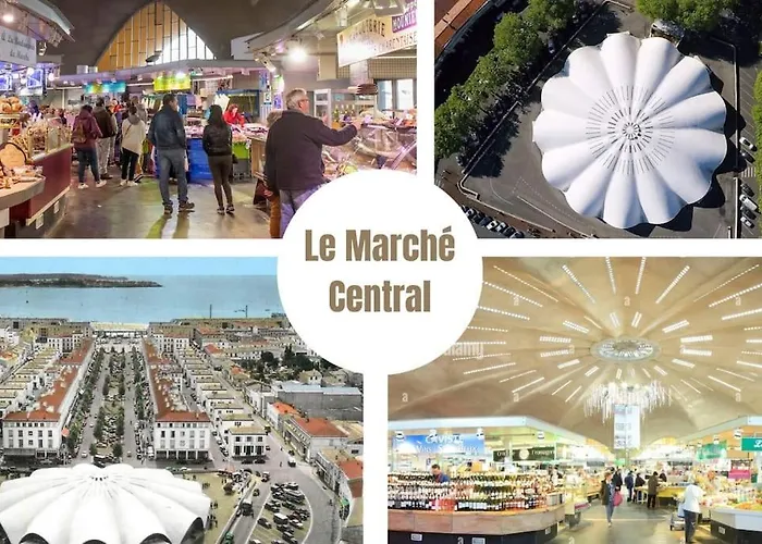 Au Coeur Du Marche, Confort Avec Wifi, Centre-ville Appartement Royan