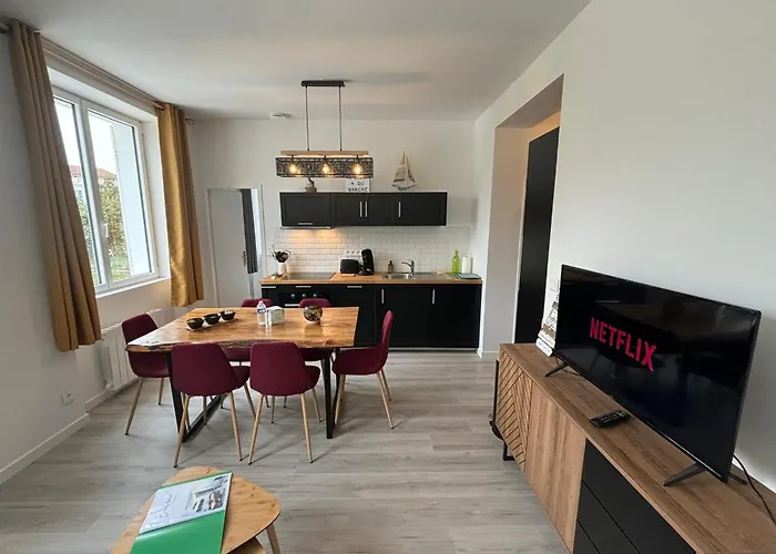 Au Coeur Du Marche, Confort Avec Wifi, Centre-ville Appartement